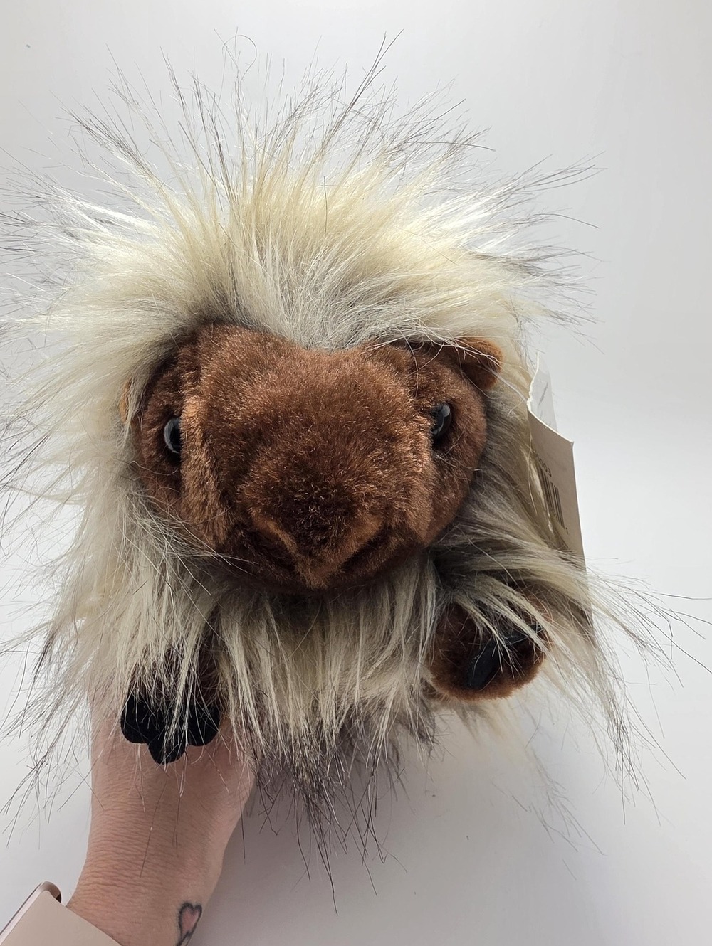 2003 WishPets North American Porcupine Judi Fuzzy Plush (12 inch)
